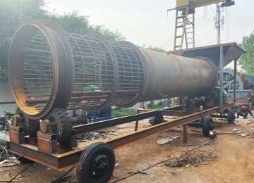 滚筒筛装车发货