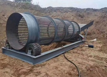 滚筒筛是由什么组成并且是怎样工作的？