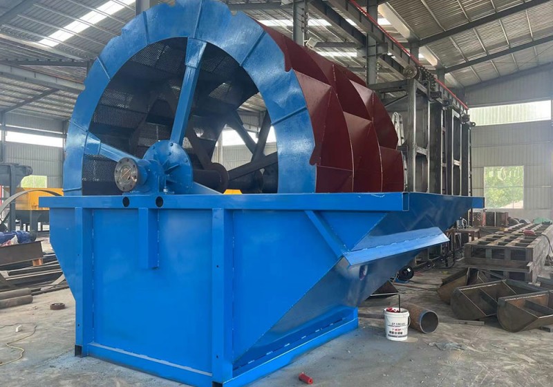 轮斗洗砂机