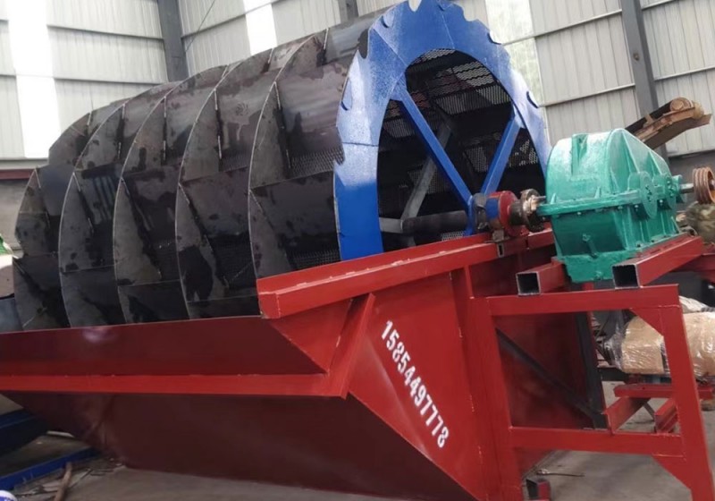 轮斗洗砂机
