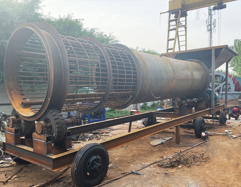 滚筒筛装车发货